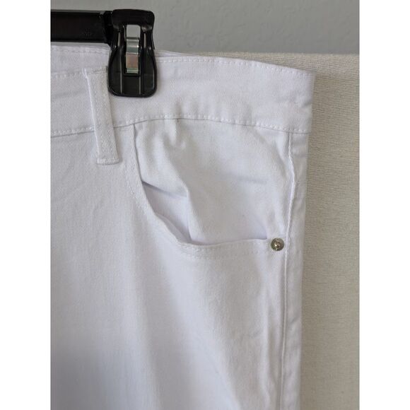 Y2K Southpole Skinny Jeans White Men's Size 36x32 - Picture 5 of 13